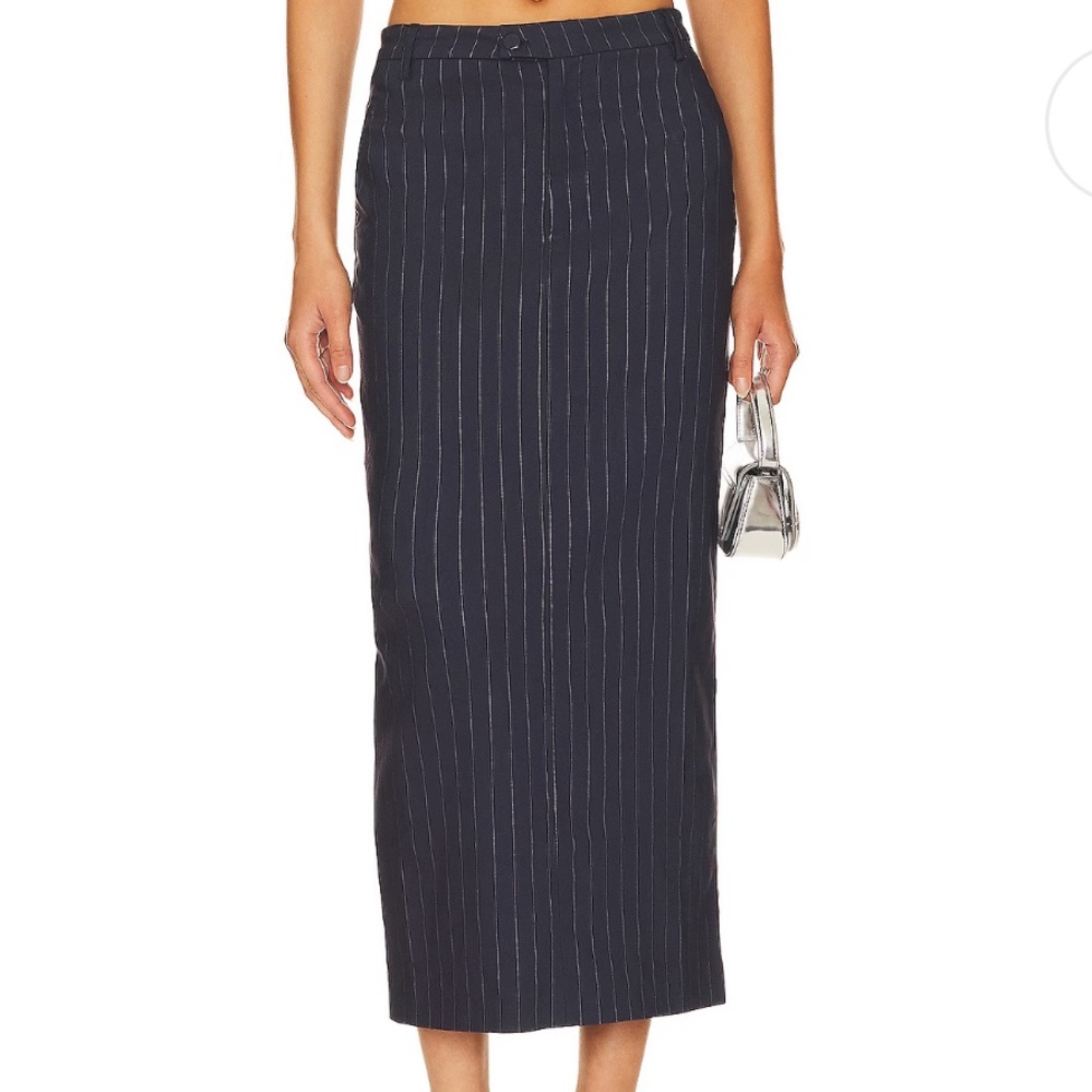 Urban Outfitters Maxi Skirt pinstripe